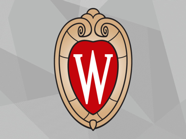 UW–Madison crest on a light gray background.