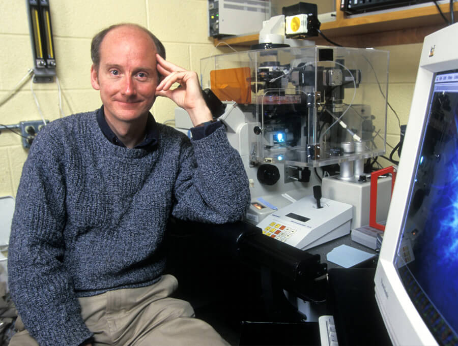 Time magazine cover of Jamie Thomson with the headline “The man who brought you Stem Cells”