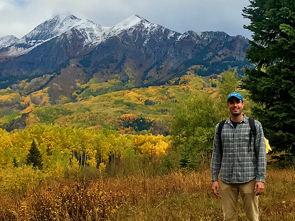 Ford Freyberg in the mountains near Crested Butte, Colorado.